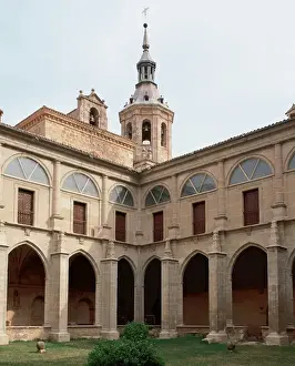 Yuso Monastery. Cloister