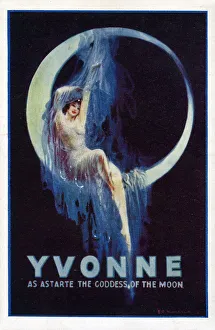 New items from The Michael Diamond Collection Gallery: Yvonne as Astarte, the Goddess of the Moon, Dalys Theatre