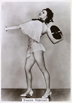 Disc Prints: Yvonne Robinson - Showgirl
