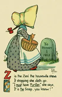 Zeal Prints: Z is the Zeal the housewife shews