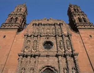 Zacatecas Gallery: Zacatecas Cathedral. 1730-1760. MEXICO. Zacatecas