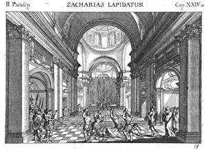 Zacharias (Zechariah) (Hebrew Prophet) stoned