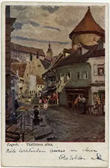 Jul16 Prints: Zagreb, Croatia - Ulica Ivana Tkalcica (Tkalciceva Street)
