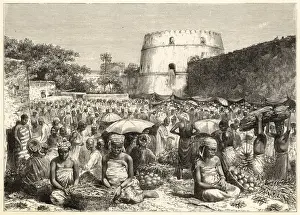 Zanzibar Prints: ZANZIBAR / FRUIT MARKET