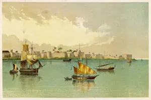 Zanzibar Prints: Zanzibar from the Sea