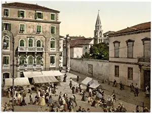 Zara Prints: Zara, Erbe Square, Dalmatia, Austro-Hungary