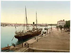 Zara, landing place, Dalmatia, Austro-Hungary