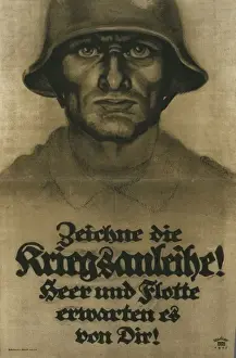 Zeiche die Kriegsanleihe! Heer und Flotte erwarten es von di