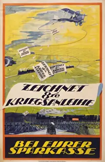 Kriegsanleihe Prints: Zeichnet 8te Kriegsanleihe bei Eurer Sparkasse