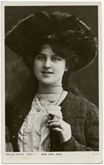 Images Dated 19th January 2017: Zena Dare 1906