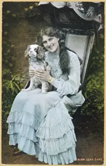 Zena Dare / Dog Postcard