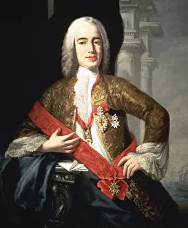 Enlightenment Prints: Zenon de Somodevilla, Marquis of the Ensenada (1702-1781). B