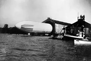 Bodensee Prints: Zeppelin at Bodensee
