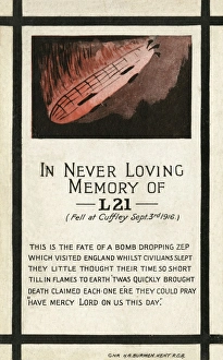 Zeppelin Shot Down