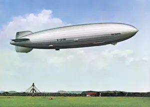 Zeppelin Lz 130 / Postcard