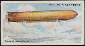 Cigcard Prints: Zeppelin Lz-2 (Cig. Card)