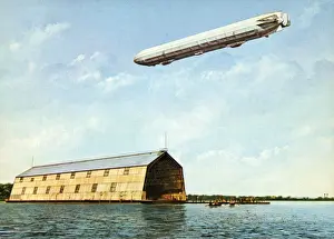 Zeppelin Lz 4 / Postcard
