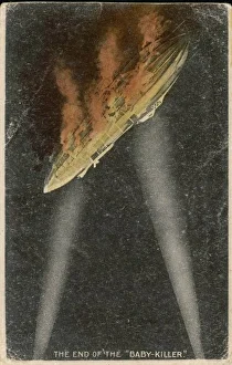 Killer Gallery: Zeppelin Shot Down
