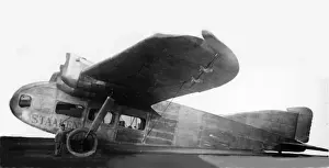 Zeppelins Prints: Zeppelin Staaken (side view, on the ground)