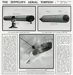 Zeppelin in Flight