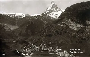 Images Dated 29th September 2020: Zermatt and the Matterhorn - Panorama