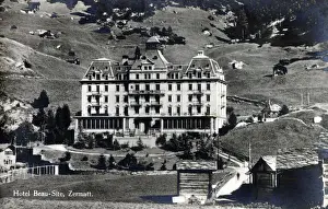 Zermatt Prints: Zermatt, Switzerland - Hotel Beau-Site