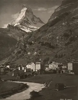 Zermatt, Valais canton, Switzerland - View toward Matterhorn