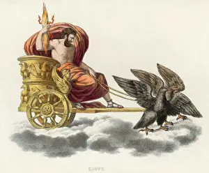 Zeus / Jupiter in Chariot