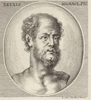 Richard Collin Prints: Zeuxis of Heracles, Greek painter, 5th century BC