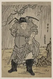Zhanggui painted by Sesshu