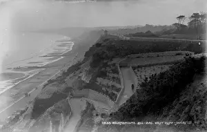 Zig Zag Prints: Zig-Zag Path at West Cliff, Bournemouth