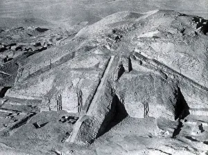 Images Dated 7th May 2021: The Ziggurat of Ur, Iraq, aerial view