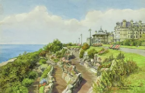 Leas Prints: Zigzag Path, The Leas, Folkestone, Kent