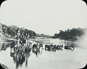 Zimbabwe (Rhodesia) - Coach crossing Limpopo Zimbabwe (Rhodesia) - Coach crossing Limpopo