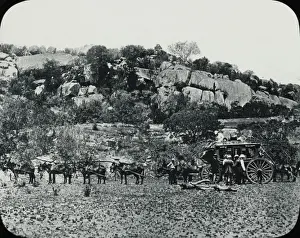 Bulawayo Prints: Zimbabwe (Rhodesia) - Coach in Matoppos