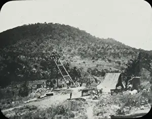 Rhodesia Prints: Zimbabwe (Rhodesia) - Gold mine