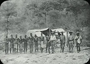 Carriers Prints: Zimbabwe (Rhodesia) - Native Carriers