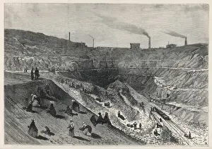 Zinc Prints: Zinc Mines in Silesia
