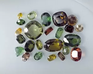 Mineral Collection: Zircon cut stones