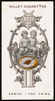 Agate Gallery: Zodiac Charms Gemini