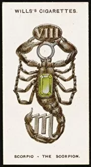 Aquamarine Gallery: Zodiac Charms Scorpio