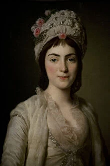 Images Dated 11th July 2015: Zoie Ghika, Moldavian Princess, 1777, by Alexander Roslin