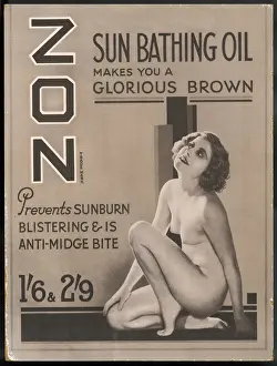 ZON SUN TAN OIL ADVERT