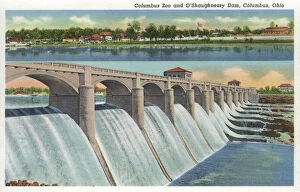 Images Dated 18th March 2019: Zoo and O Shaughnessy Dam, Columbus, Ohio, USA