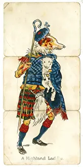 Sheepdogs Prints: Zoological Misfitz - A Highland Lad