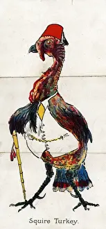 Squire Prints: Zoological Misfitz - Squire Turkey