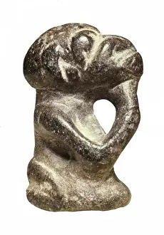 Leone Prints: Zoomorph as primate. Art of the Mende ethnic group