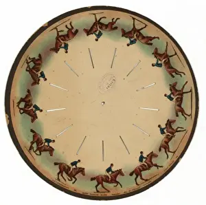 Galloping Prints: The zoopraxiscope - Horse galloping