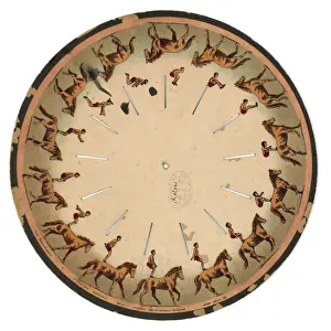 Somersault Prints: The zoopraxiscope - a horse back somersault