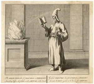 Worshippers Prints: Zoroastrian High Priest